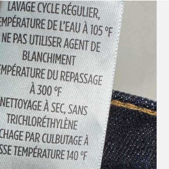 Brand New Men's Robert Graham Resist Kipling Tailored Fit Dark Blue Indigo Jeans - Picture 11 of 11